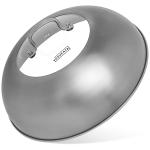 Small Yosukata Sartén Wok de Acero al Carbono Negro de 34cm + Tapa para Wok de 32.5 cm - Tapadera para Wok de Acero Inoxidable